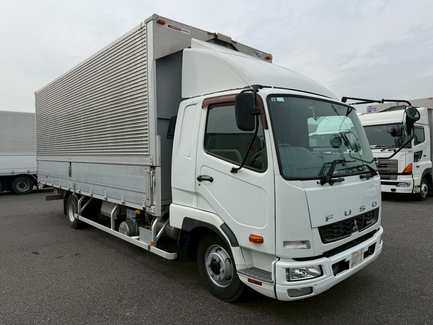 三菱 中型ワイド  アルミウィング TKG-FK61F