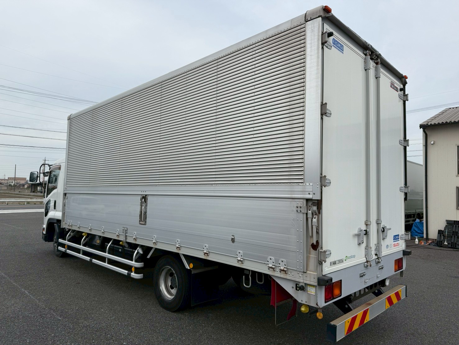 いすゞ 中型ワイド フォワード アルミウィング TKG-FRR90S2