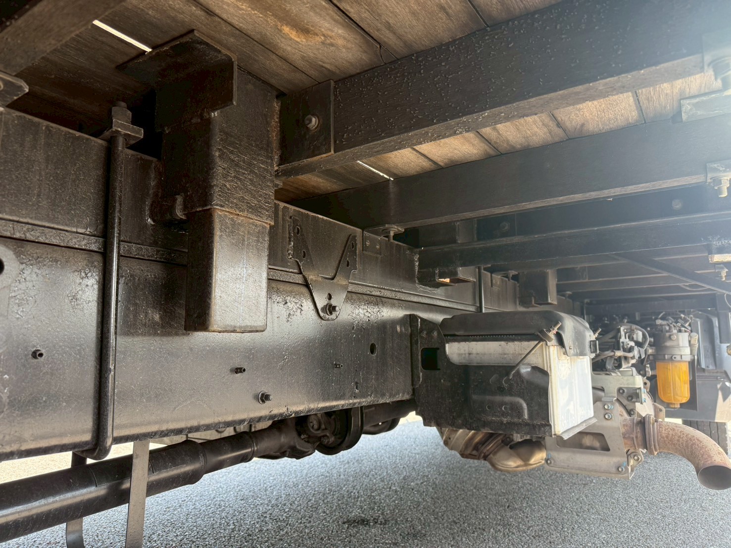 日野 中型増トンワイド  平ボディ 2PG-FE2ABG