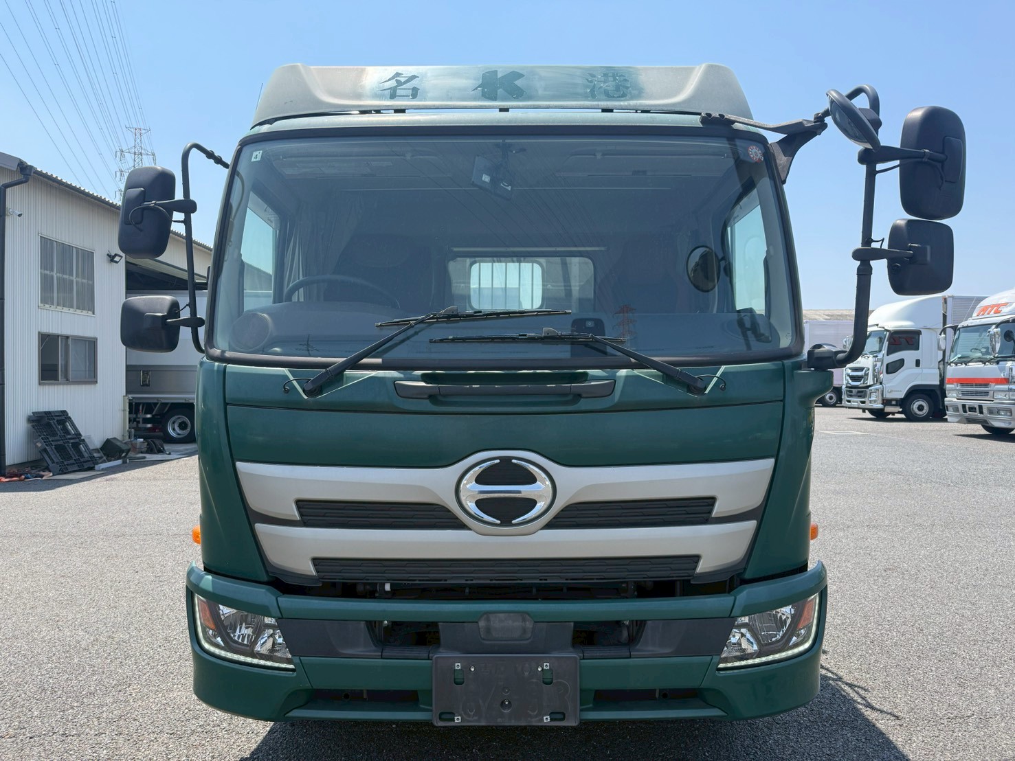 日野 中型増トンワイド  平ボディ 2PG-FE2ABG